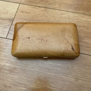 Vintage Travel Alarm Clock Made In Japan 9 Volt Radio Works, Clock Broken